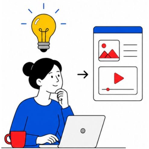Producción creativa para campañas B2B: diseño de piezas publicitarias mensuales para captación